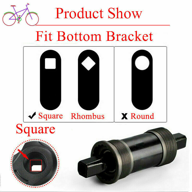 BUCKLOS MTB Bike 170MM Single Crankset 30-42T Narrow Wide Round Oval Chain Ring