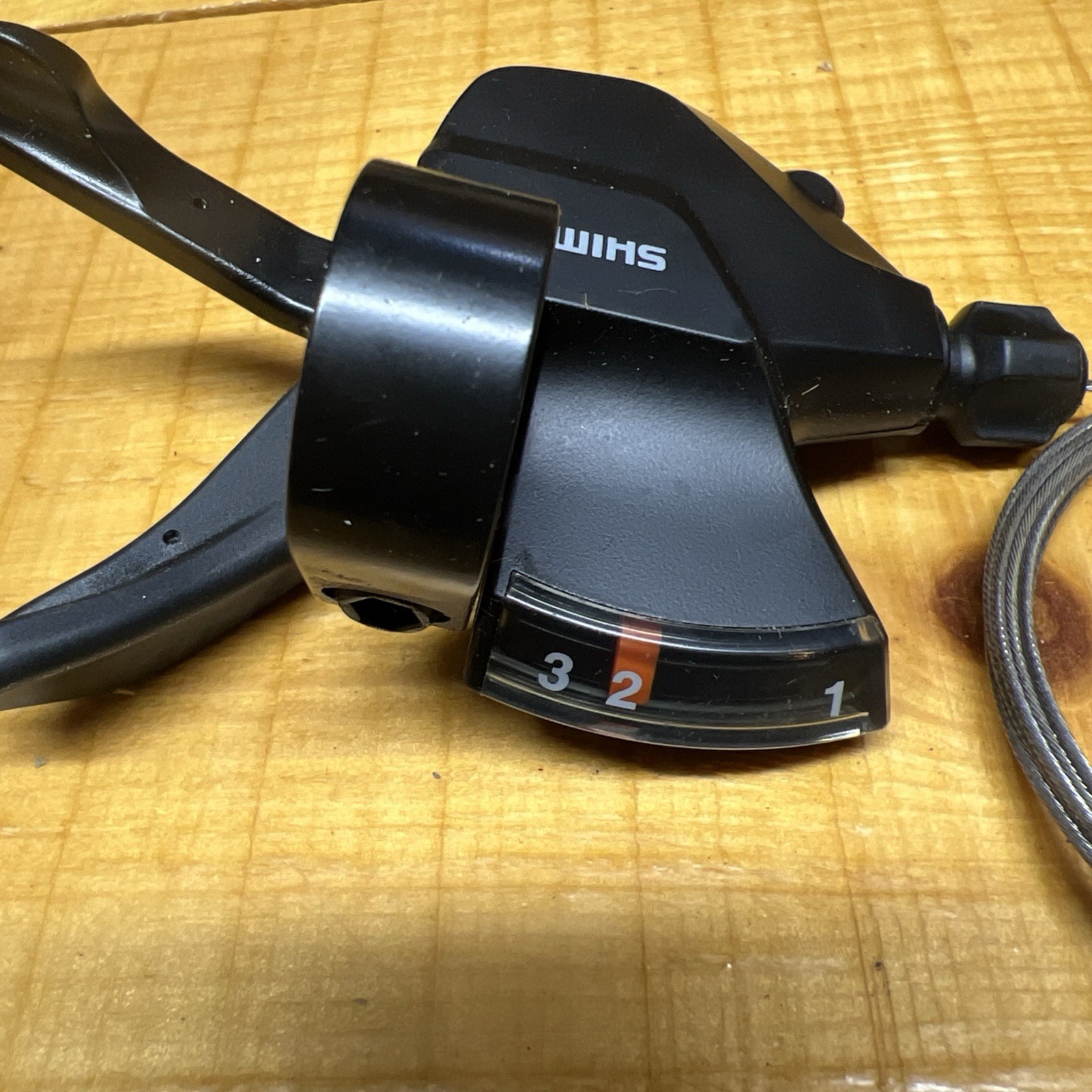 Shimano Altus (SL-M315-L) 3-Speed Bicycle Left Rapidfire Plus Trigger Shifter
