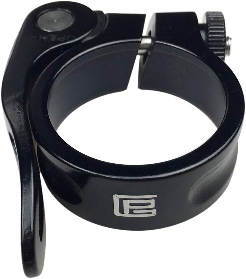 Aluminum Alloy Bike Seat Post Clamp with Quick Release – 28.6mm/31.8mm/34.9mm