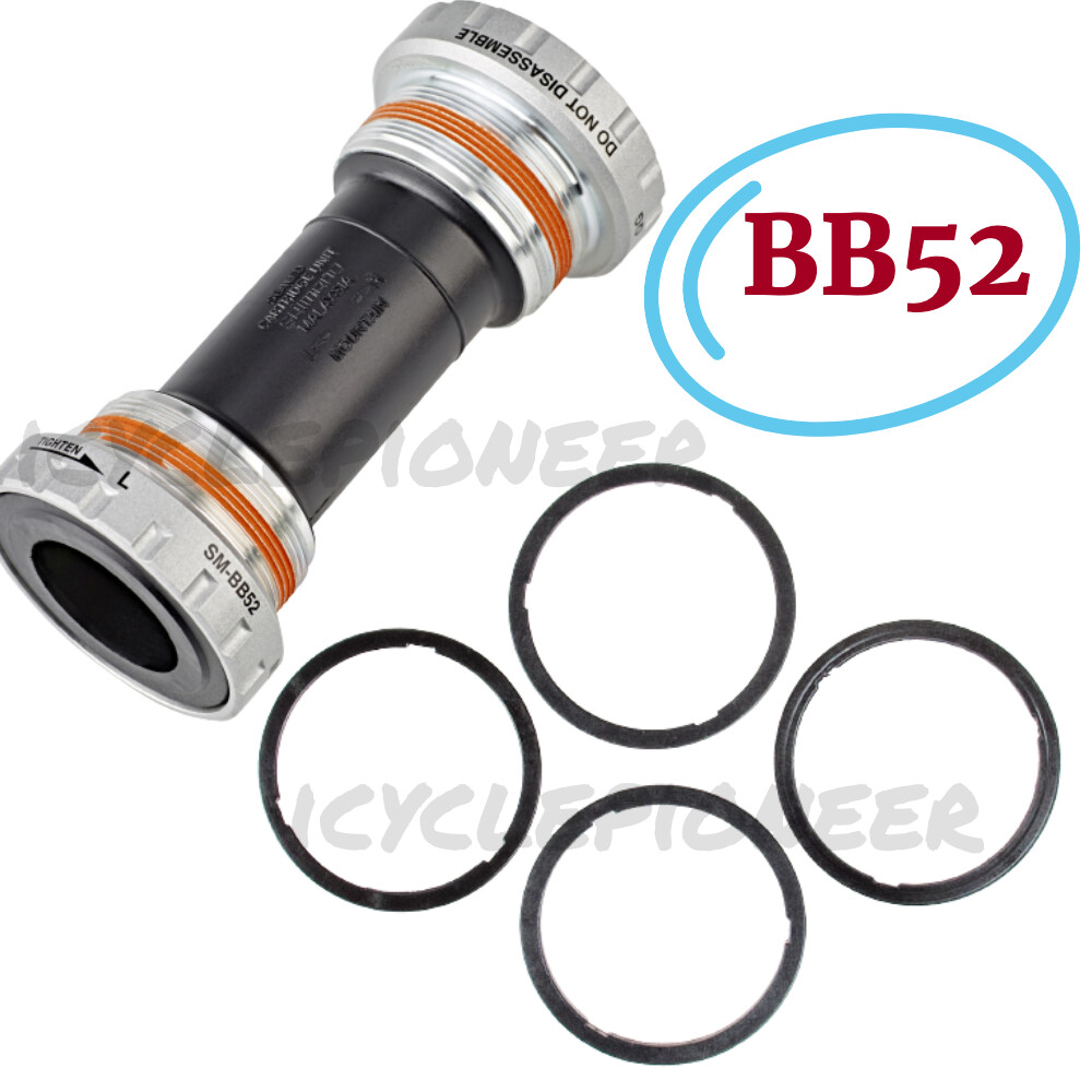 Shimano BB52 Deore Hollowtech II BSA Bottom Bracket (68/73mm)