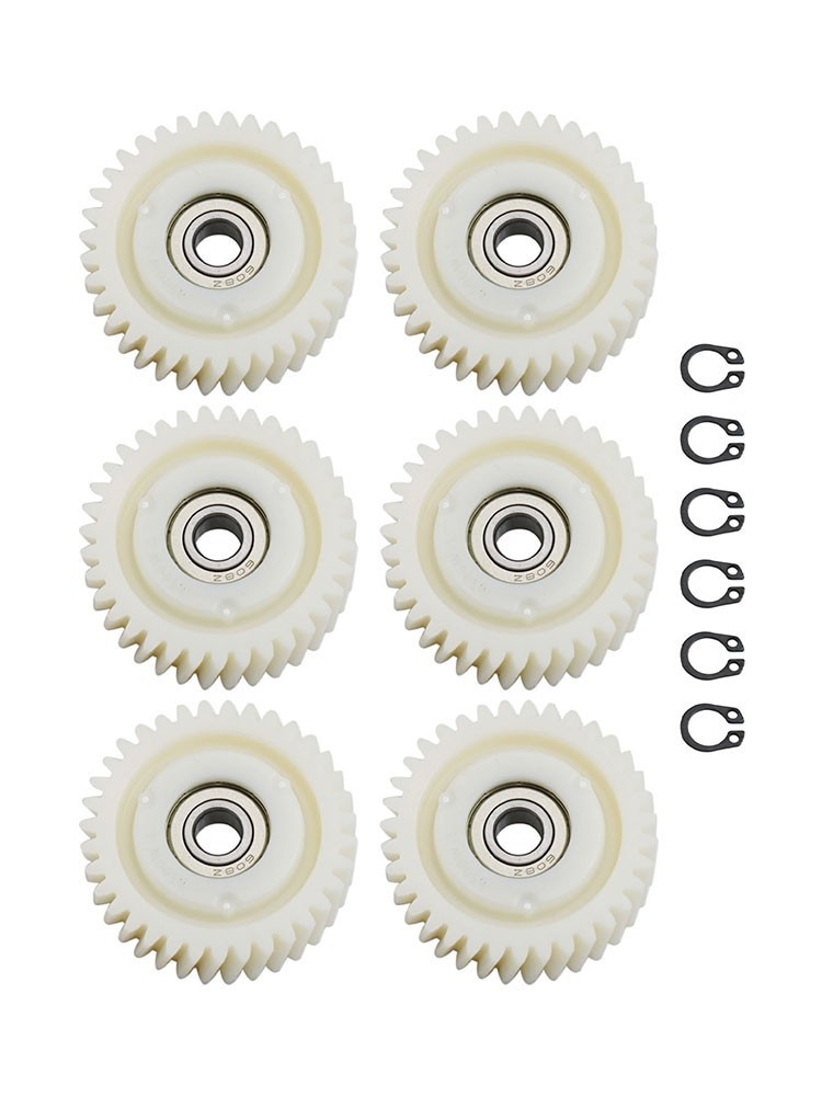 6PCS E-Bike 31T/35T/36T Nylon Gear Hub Motor Planetary Gear 608 Bearing