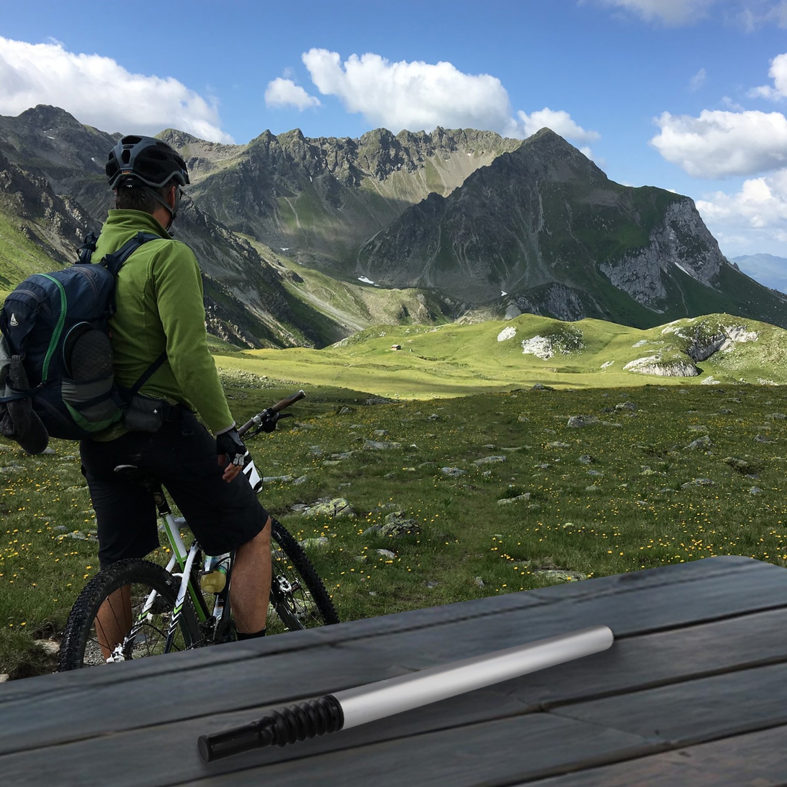 Quick and Easy Installation 33 9mm Folding Bike Seatpost with Shock Absorber