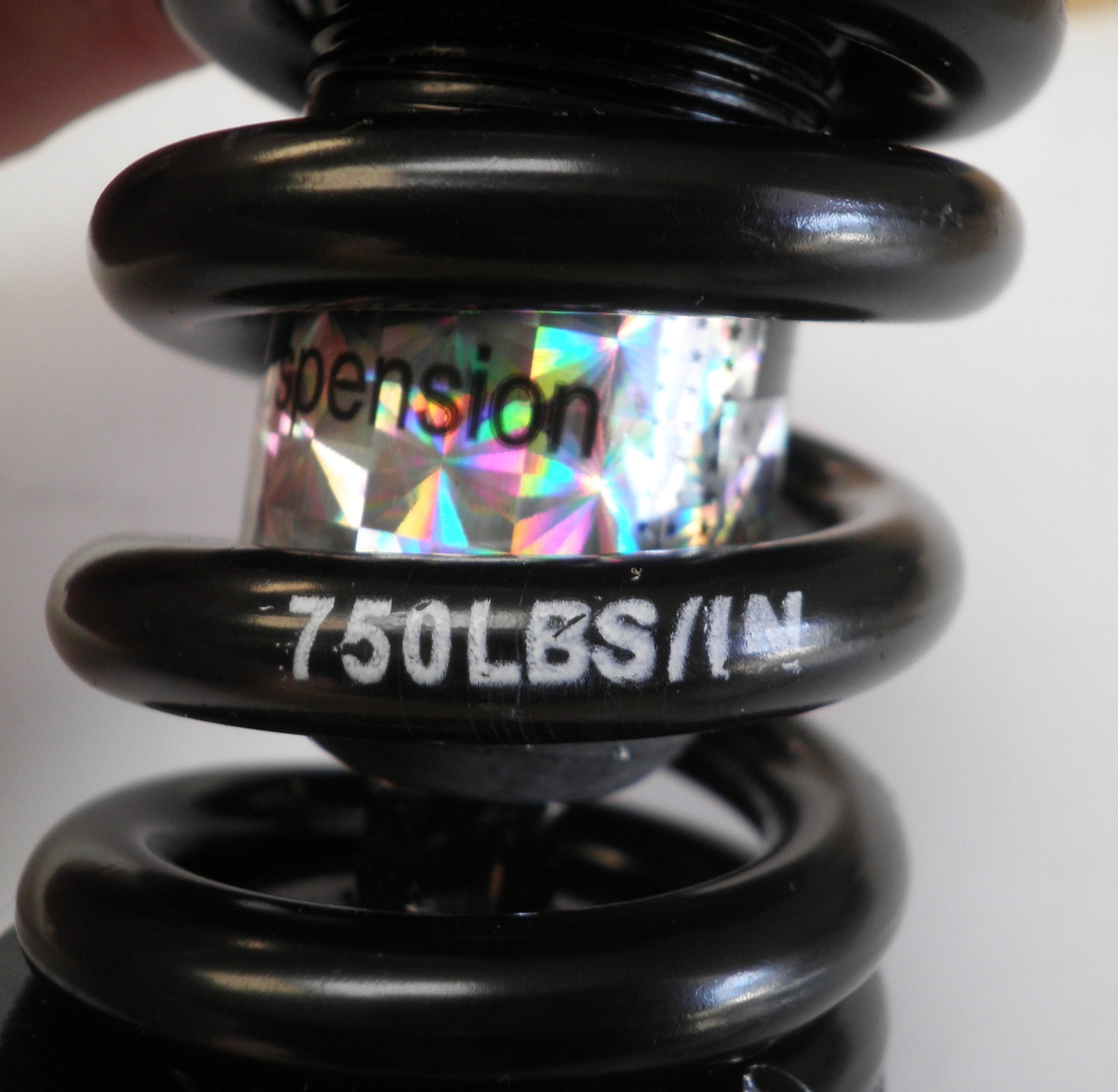 SHEGGE COIL SPRING MOUNTAIN BICYCLE SHOCK 750LBS/IN BIKE PARTS 409-1