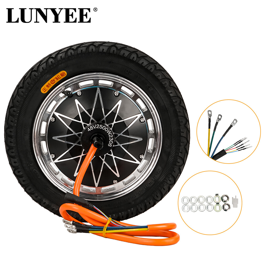 12 Inch Split Design Motor Wheel 48V 60V 72V 1000W-5000W Electric Bicycle Motor
