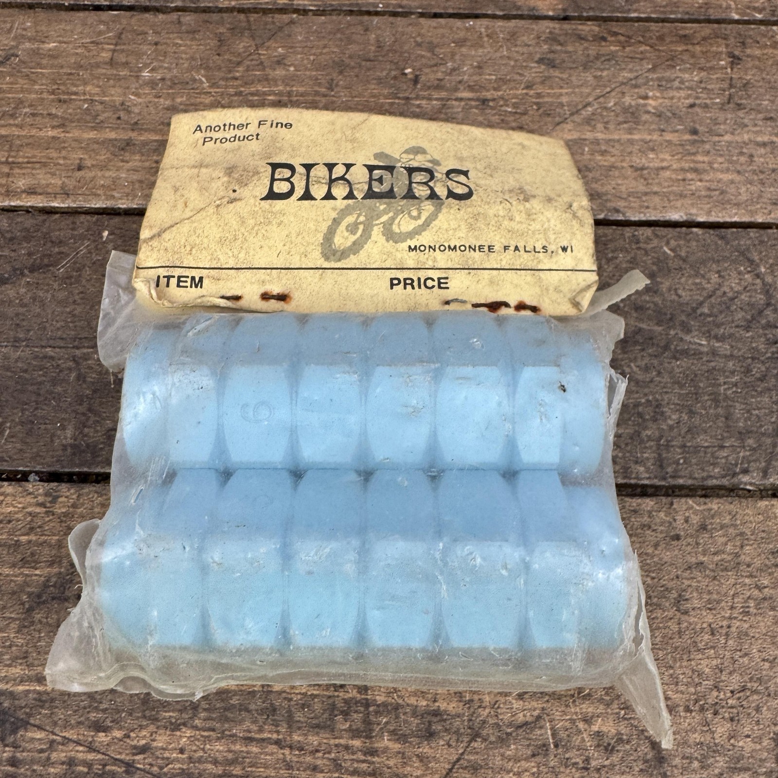Vintage BMX Pegs Light Blue NOS Old School BMX Freestyle 80s
