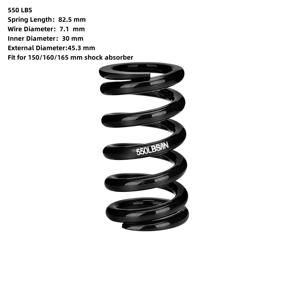 Sturdy Rear Shock Absorber Spring 30 MM ID 350 650 LBS Weight Capacity