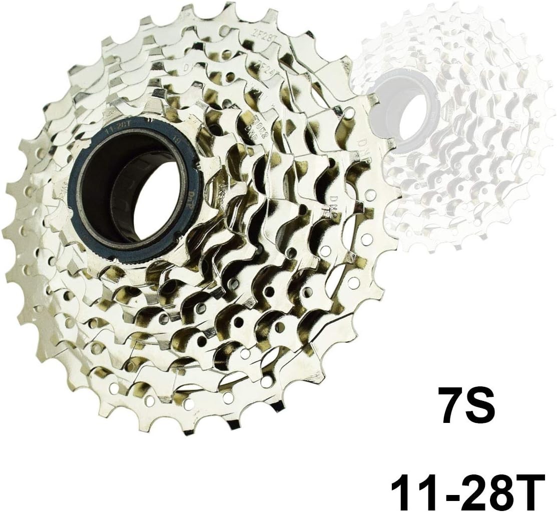7-Speed Freewheel Alloy Steel for E-Bike 11-28T 11-34T Compatible with Thread…