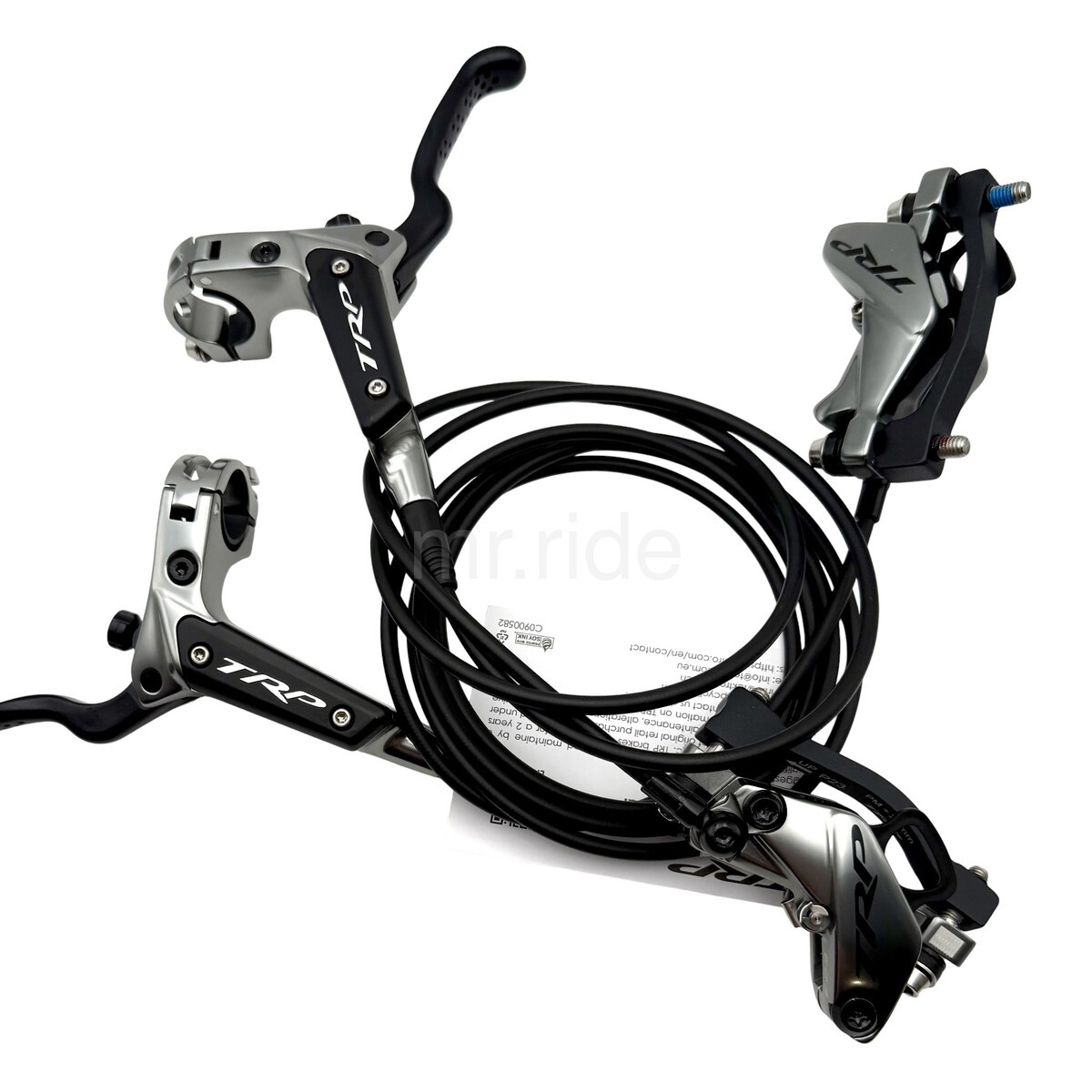 Trp DH-R EVO HD-M846 EMTB Hydraulic Disc Brake Set 4-Piston Front+Rear fit 223