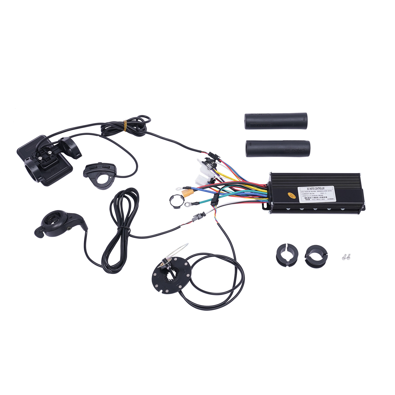 1200W 48V Electric Bicycle eBike Scooter Brushless Controller Kit LCD Display