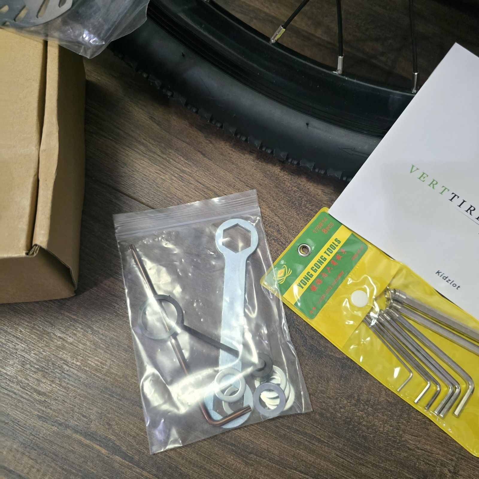 New Verttire conversion kit wireless front