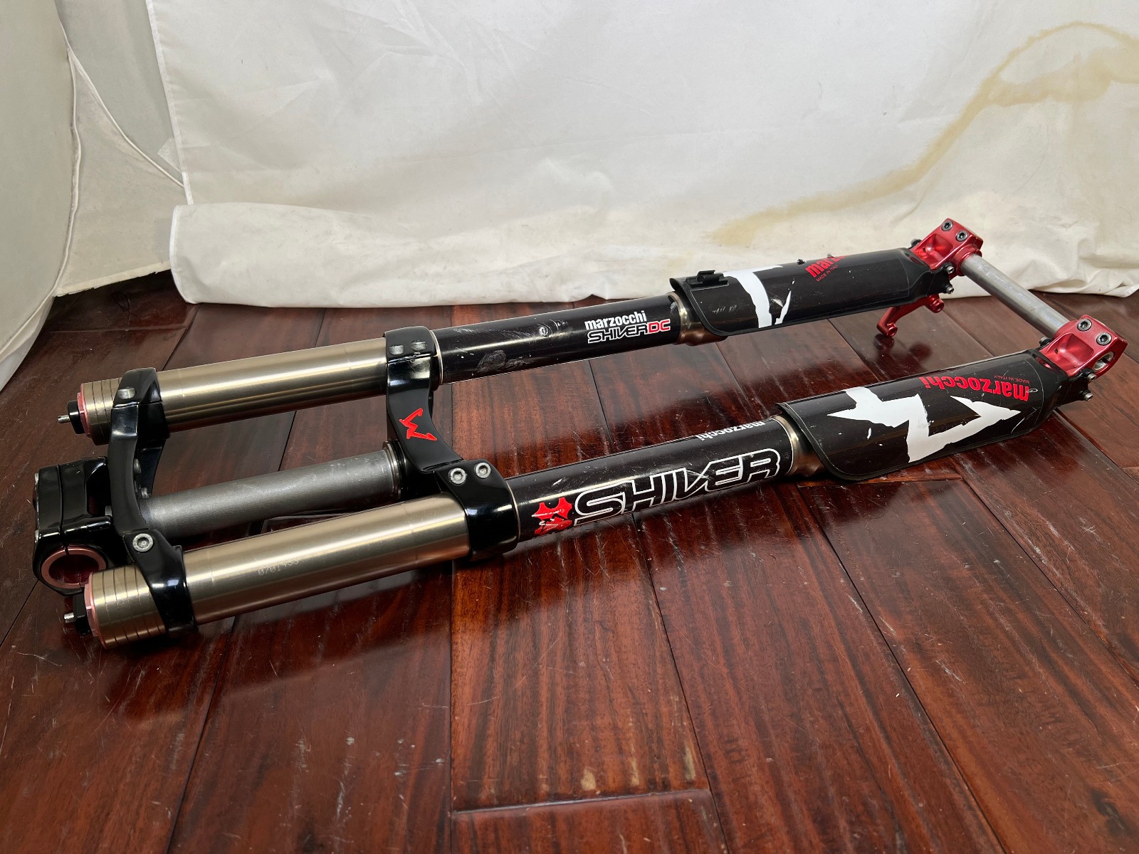 Vintage Marzocchi Shiver DC 26″ Downhill DH ⚡RARE⚡ Suspension Fork Retro MTB