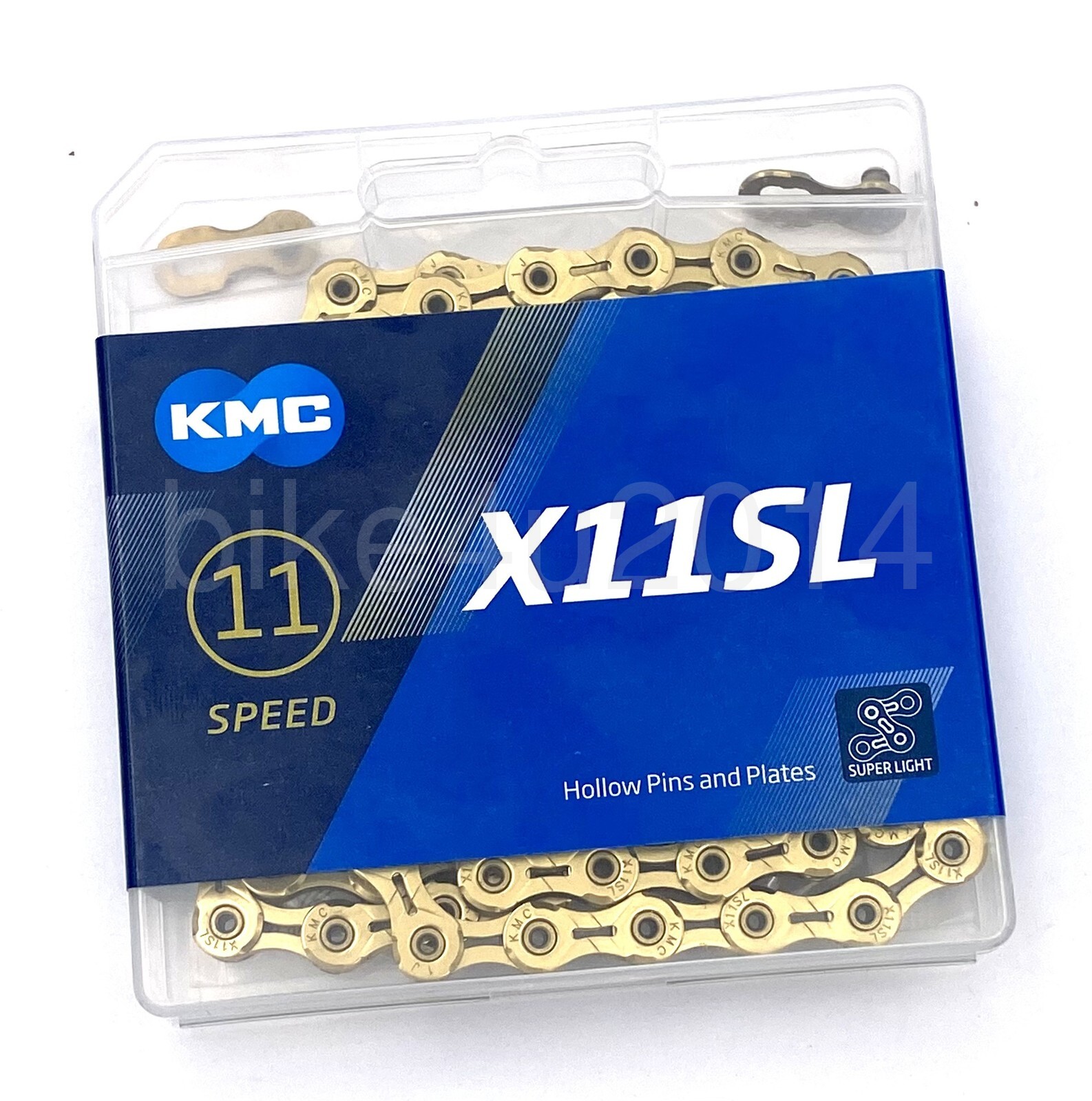 KMC X11SL Ti-N Gold Bicycle Bike Chain 11 Speed Shimano/SRAM 118 Links