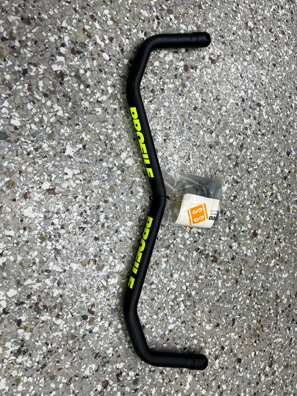 NOS PROFILE DESIGN AERO ROAD BARS BLACK/GREEN