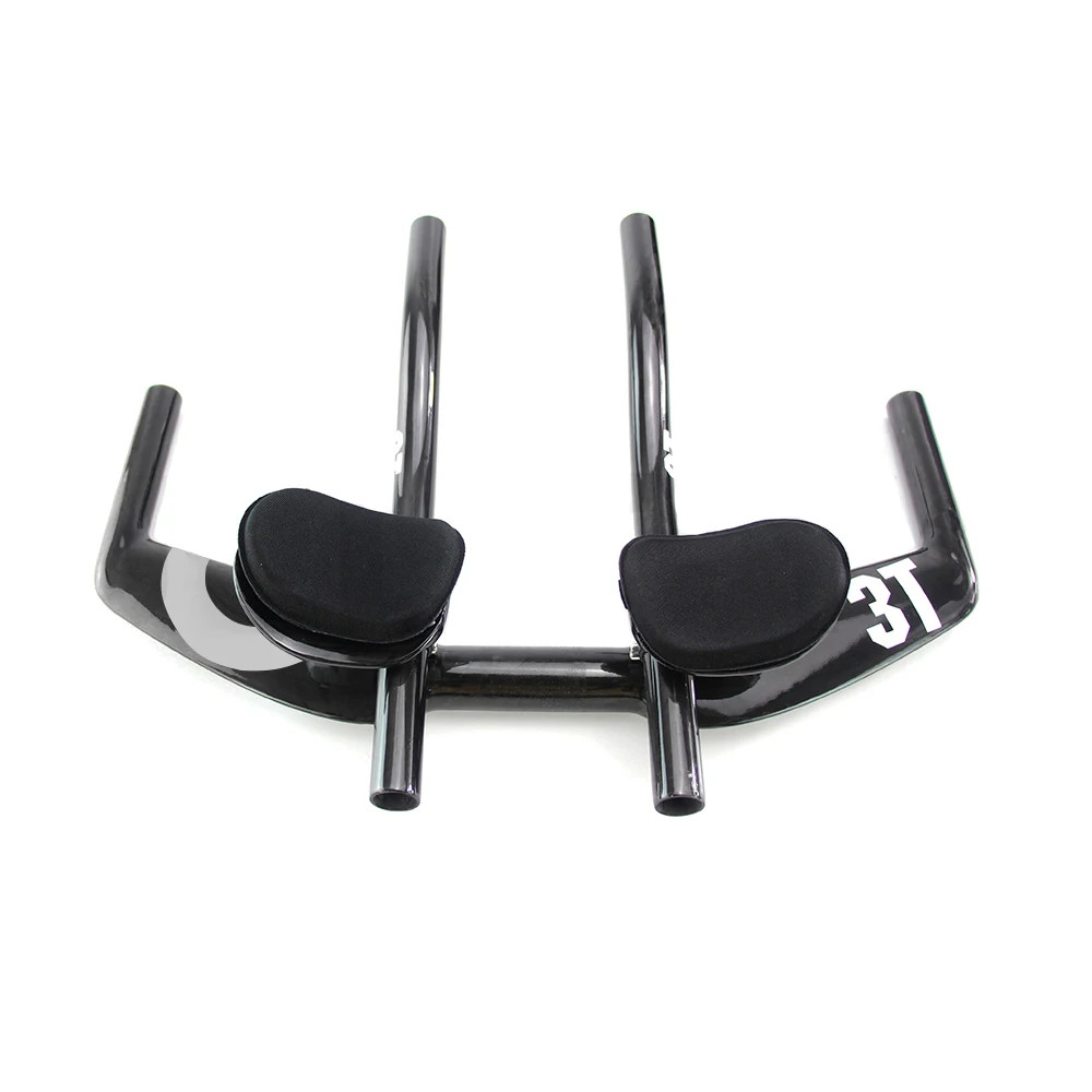 3T Carbon Time Trial Road Bike Handlebar TT Bar Rest Triathlon Handlebars Parts