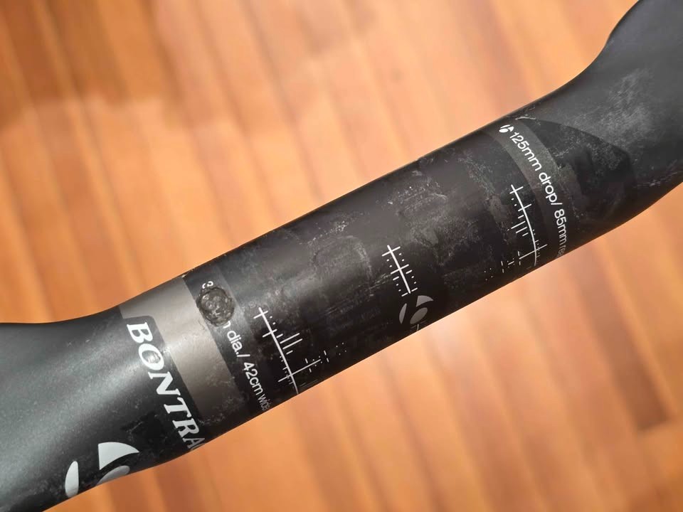 Bontrager XXX VR-CF Carbon Aero Handlebar 42cm 85mm reach 125mm drop