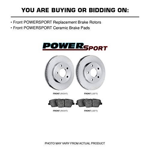 Front Brakes and Rotors Kit |Front Brake Pads| Brake Rotors and Pads| Ceramic