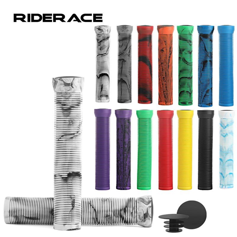 Rubber Bicycle Handlebar Grips Lengthening Soft Non-slip Mountain Bike Handlebar