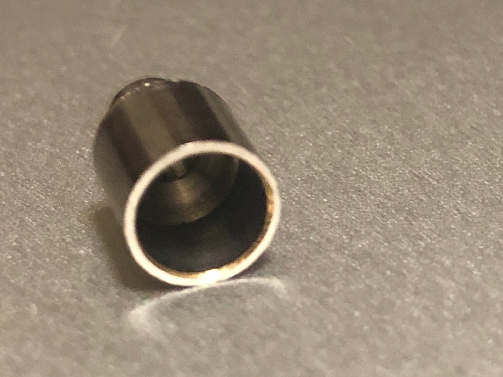 Bicycle Step Down Cable Housing Ferrule 5.8mm Brass Nickel Plated NOS (1)