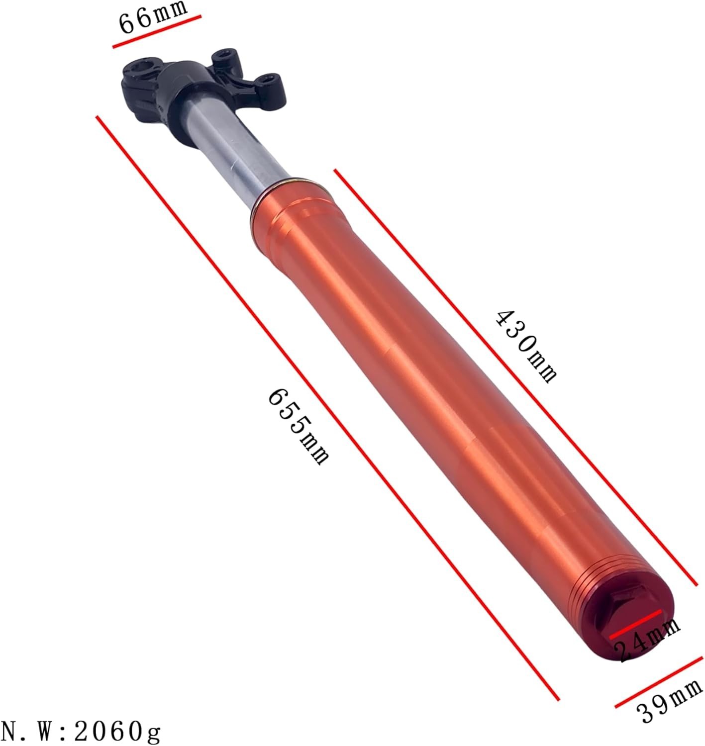 Generic Ebike Front Fork Accessories,Compatible with Tutti Tutto Soleil 01 Left