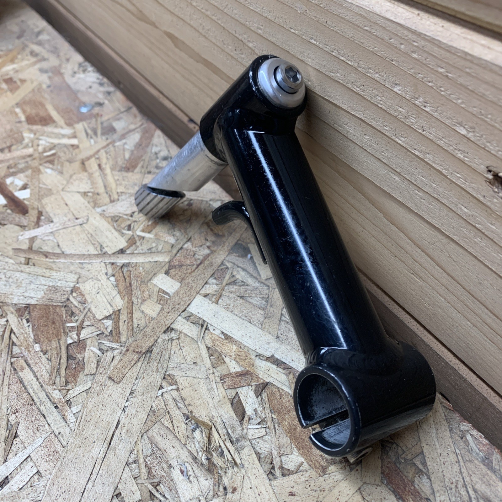 Vintage ANSWER ATAC 1” Inch Quill MTB Stem 125mm x 25.4mm Black w/pipe USA!