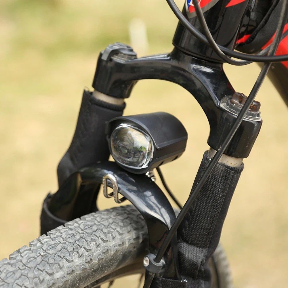 1PC 2 in 1 Headlight Front Light Led Lamp Horn for Bicycle E-Bike Electric US++