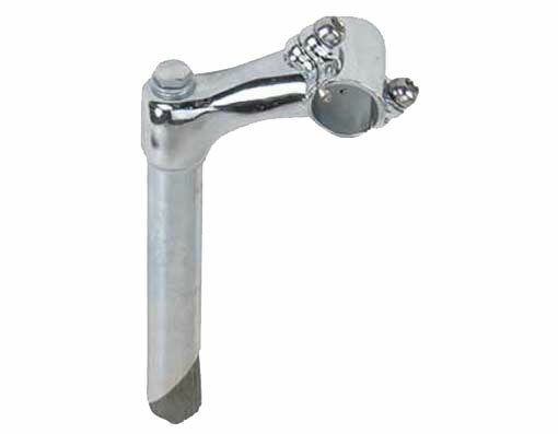 Steel Plated 2-SCREW Gooseneck Lowrider Bicycle Stem Bike Part 22.2mm OR 21.1mm