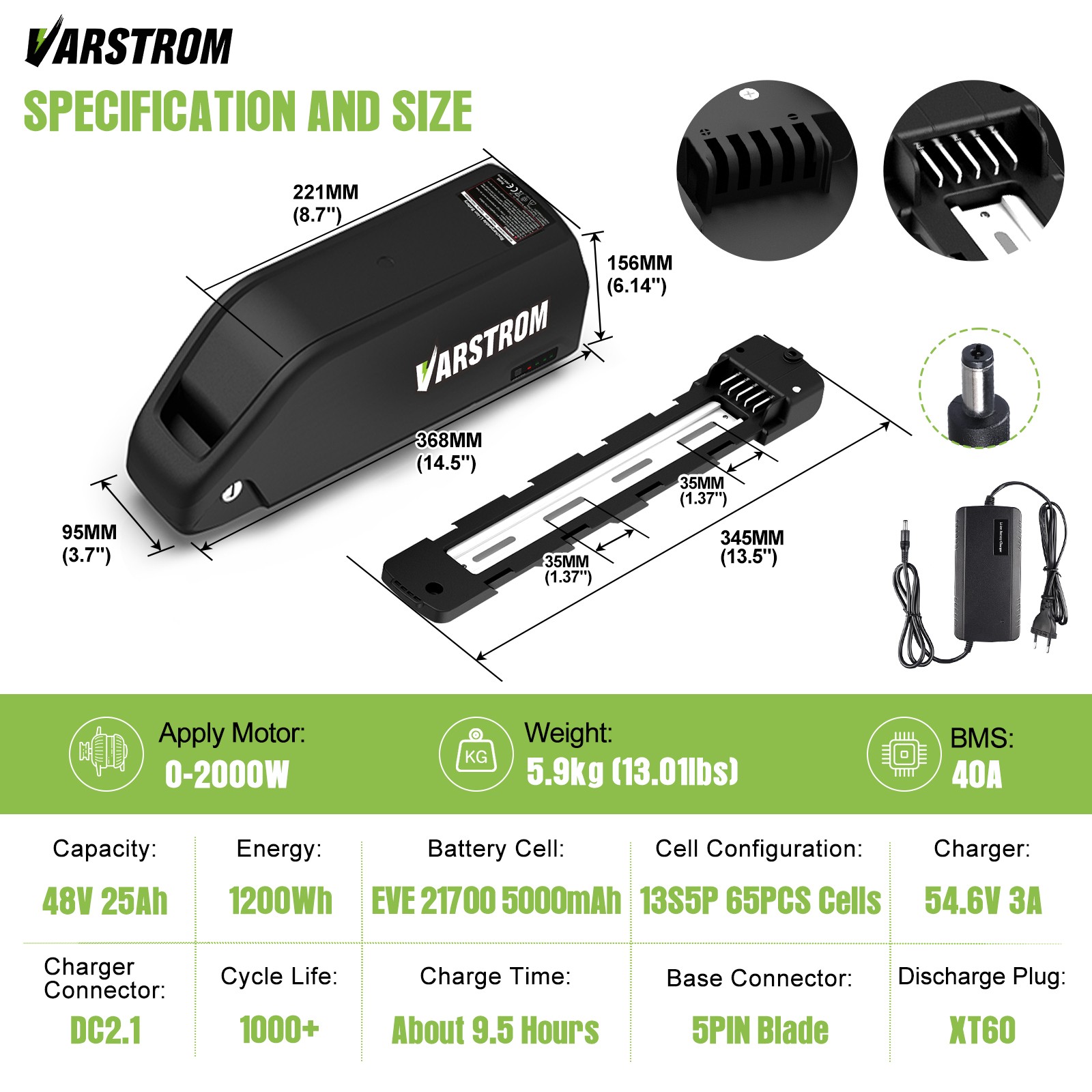 48V1000W BAFANG Mid Drive Motor Kit BBSHD Ebike Conversion Kits BB68-120mm USA
