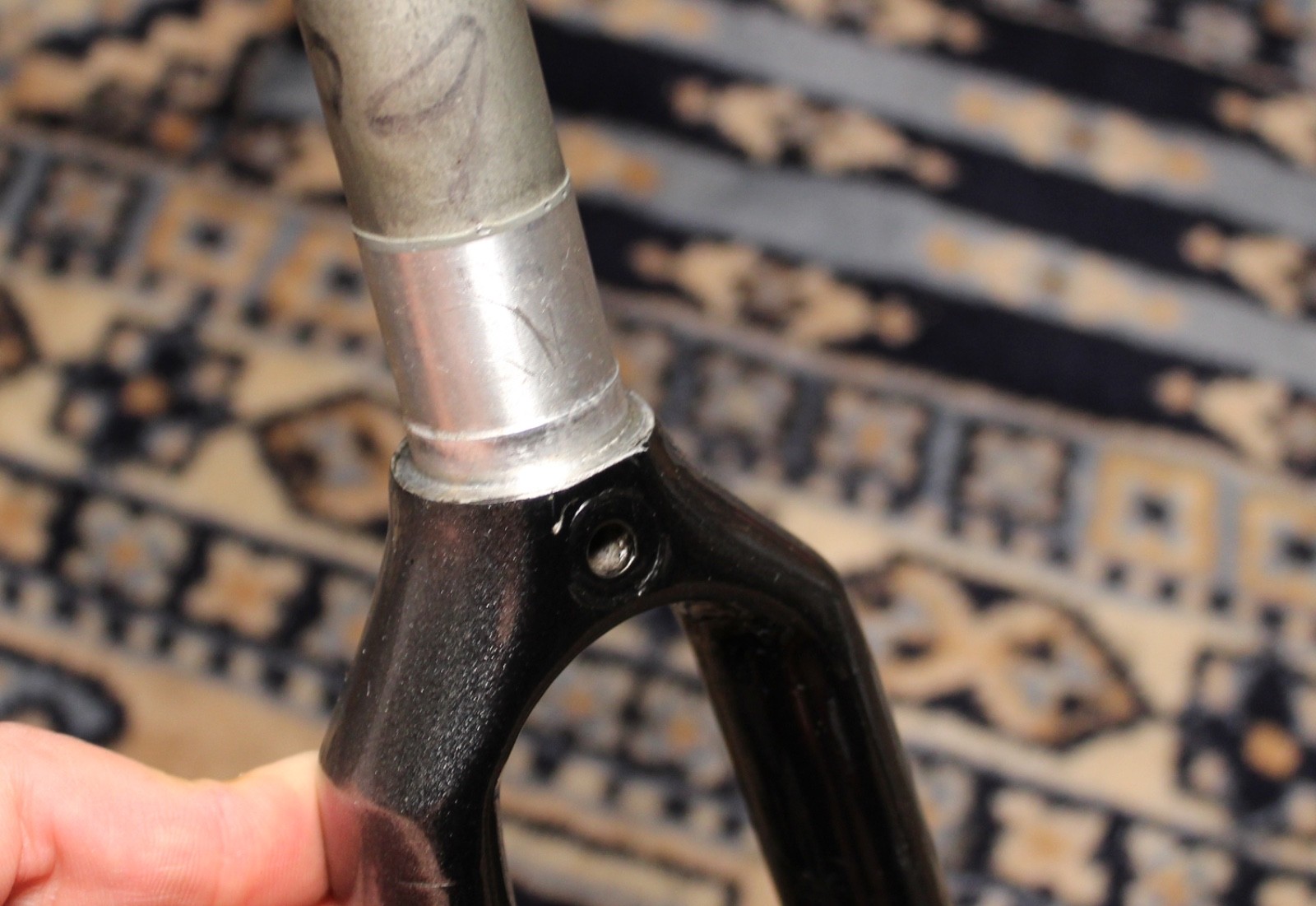 Vintage Cannondale 1″ Threadless 650c Fork Aluminum – 11-3/4″ Steerer, Road