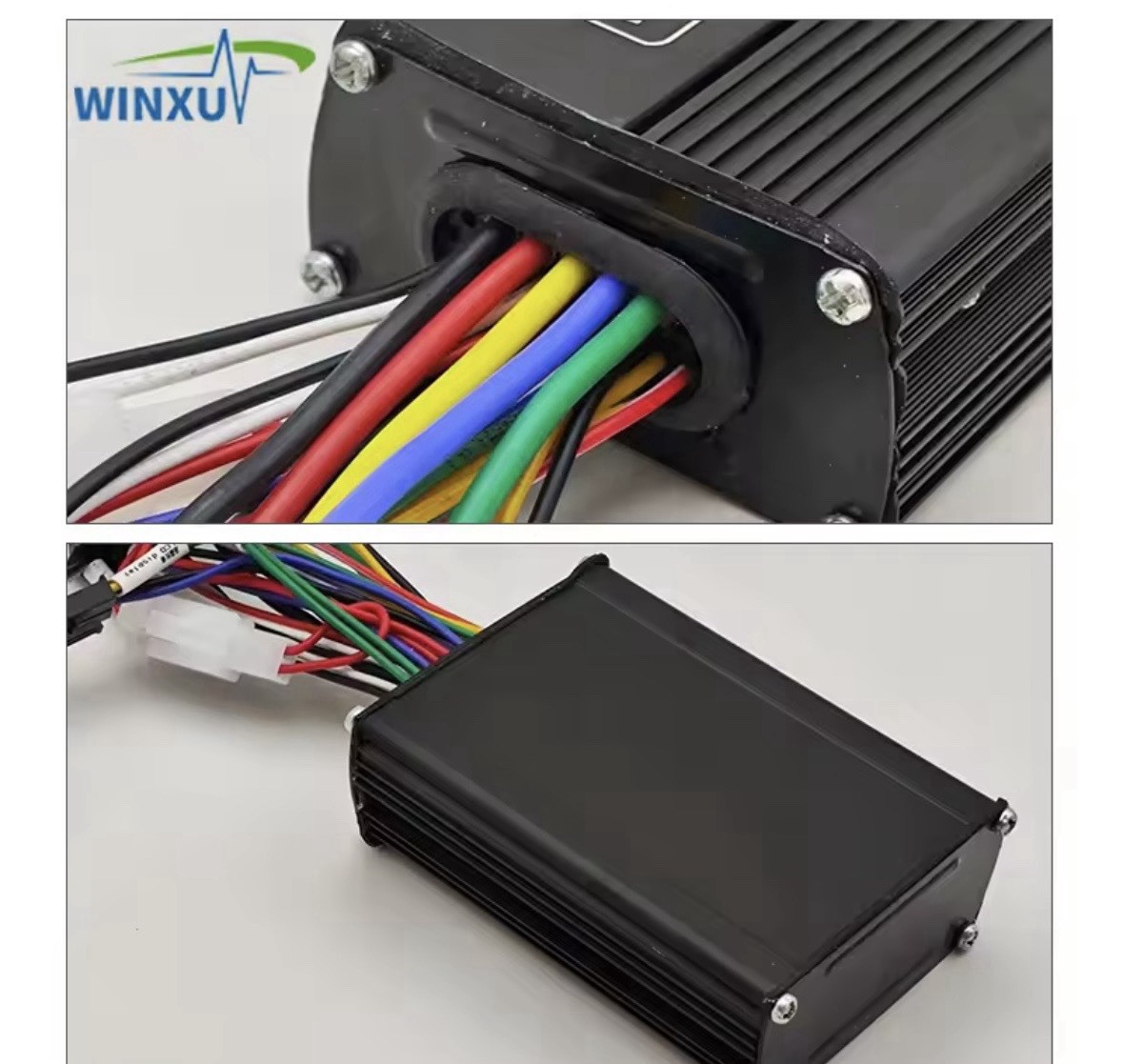 Universal Controller E-bike E Scooter 500W 25A Controller, 36V/48V Throttle