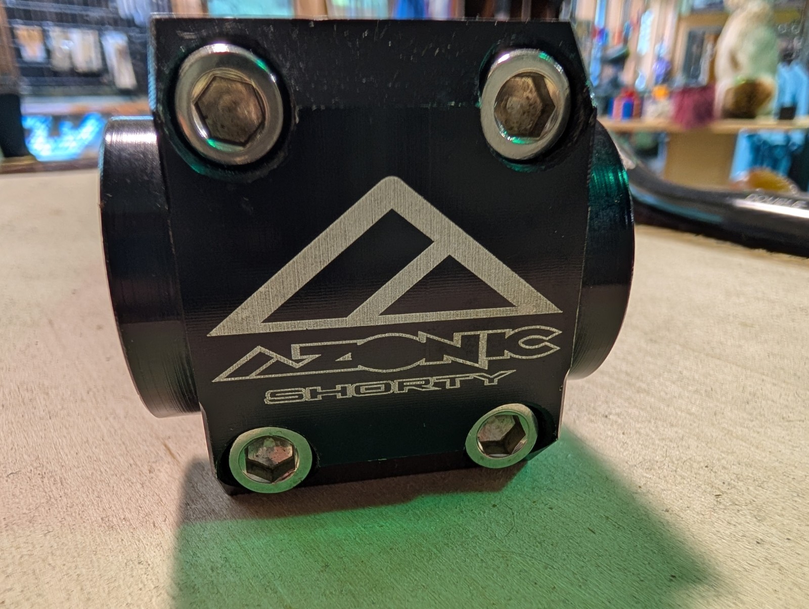 AZONIC Shorty Stem + Double Wall Riser Handlebar – Vintage MTB DH Freeride DJ