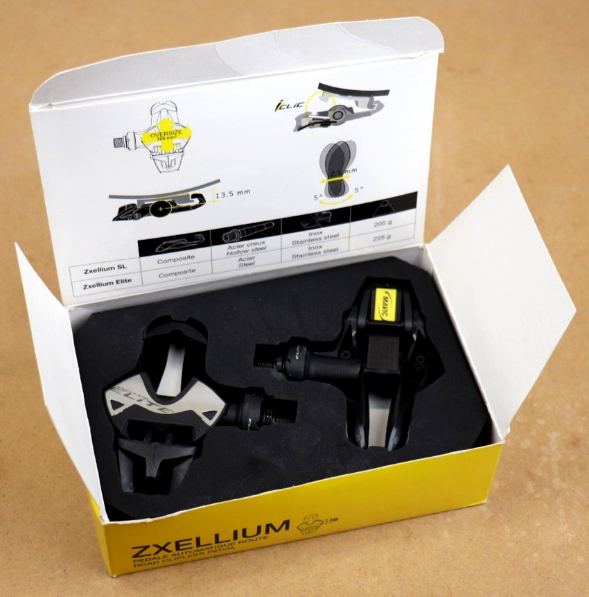 New Mavic Zxellium Elite Clipless Road Pedal NOS