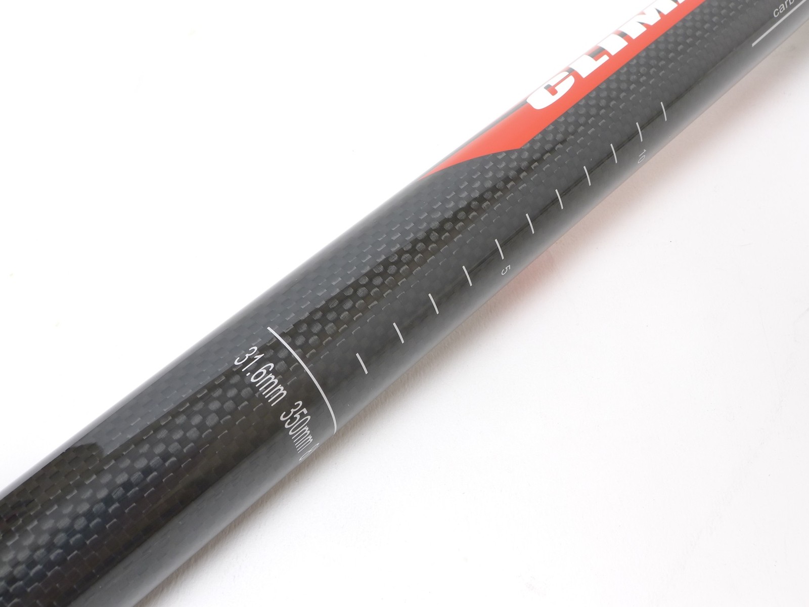 140g,31.6x350mm Climax SP02C 3K gloss carbon Seatpost Ti Hardware Road MTB Black