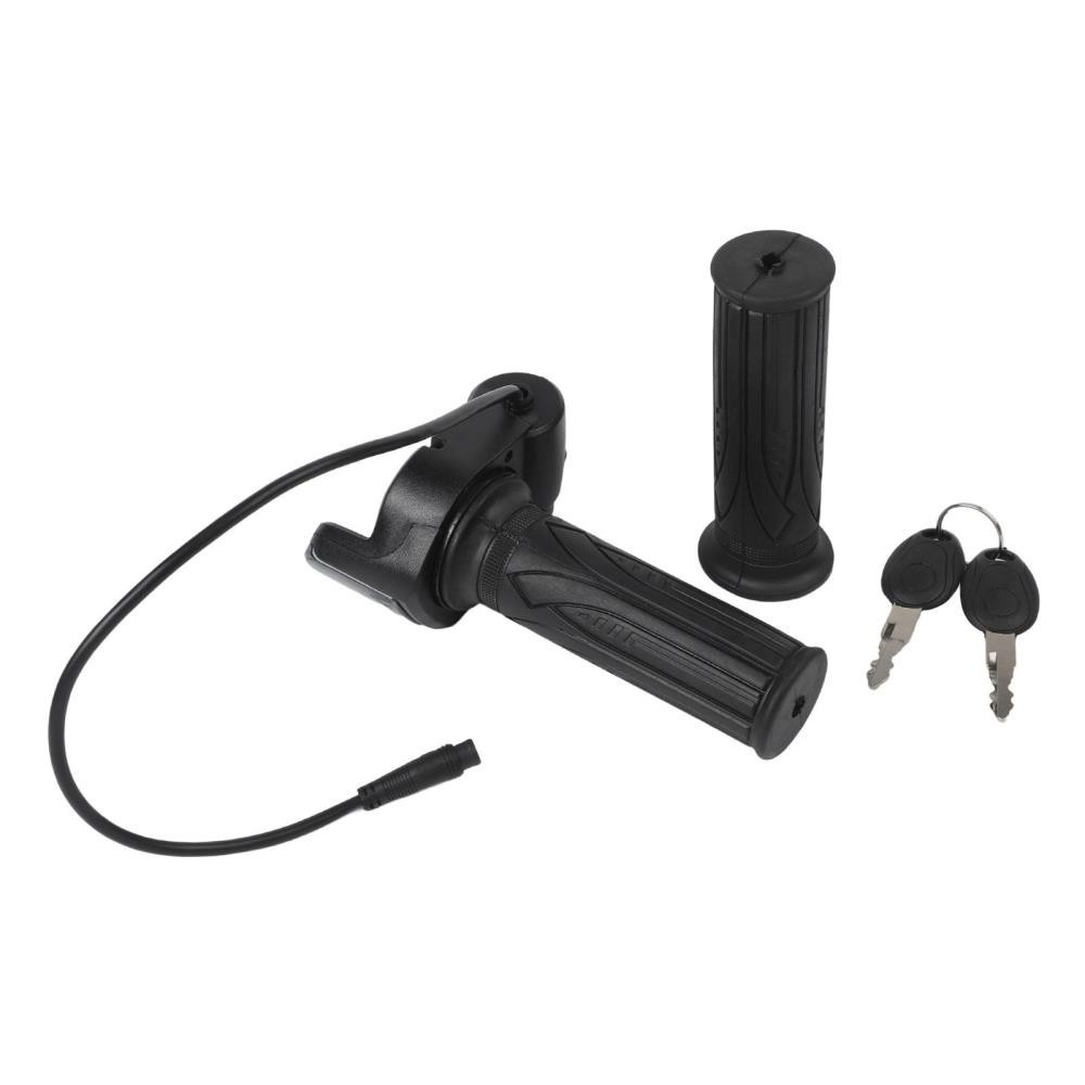 Electric Scooter Throttle Grip With Waterproof 6 Pin Interface For E Bike 48 [