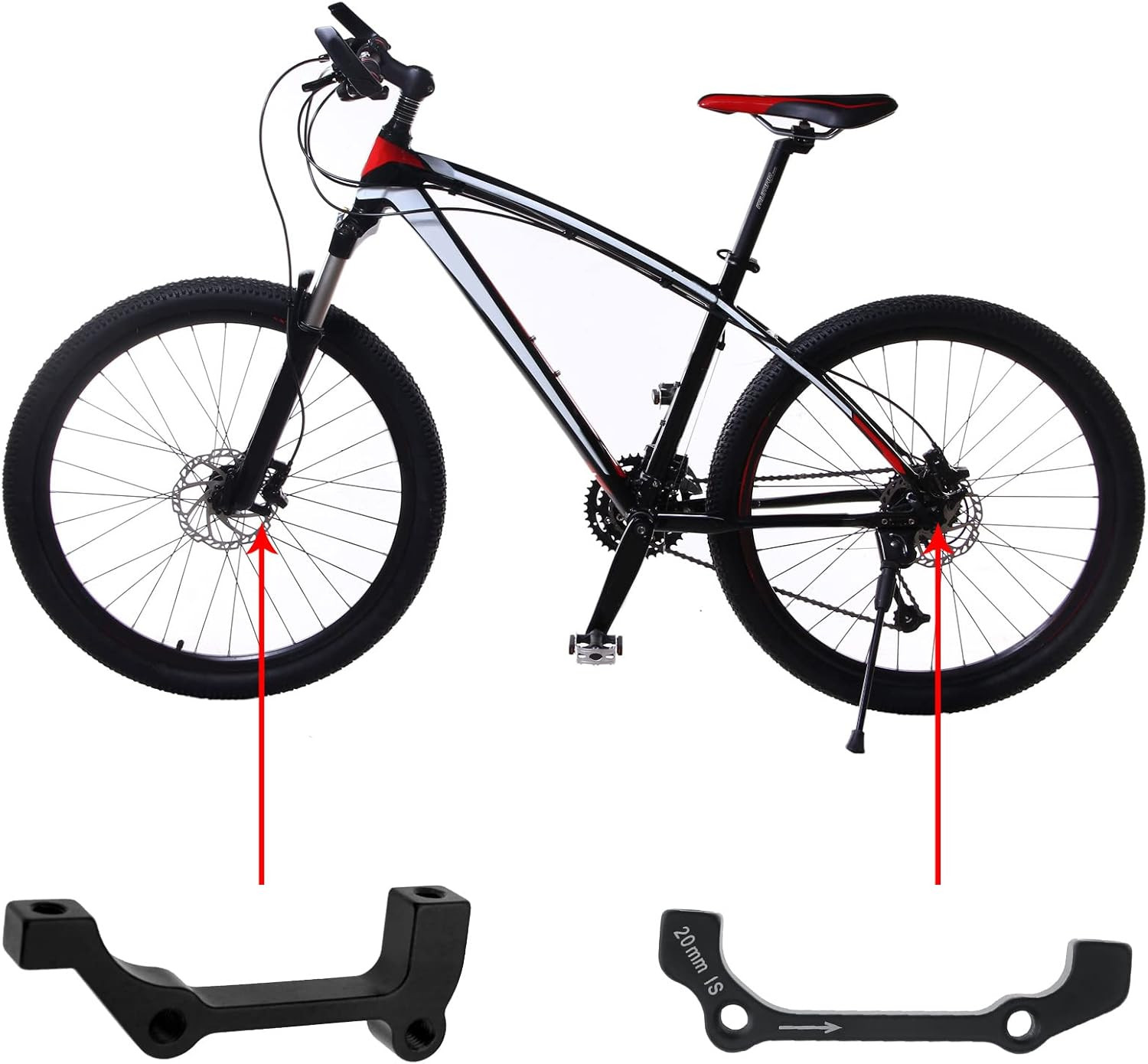 160Mm/180Mm Front Rear CNC Disc Brake Adapter Bracket Post Mount PM