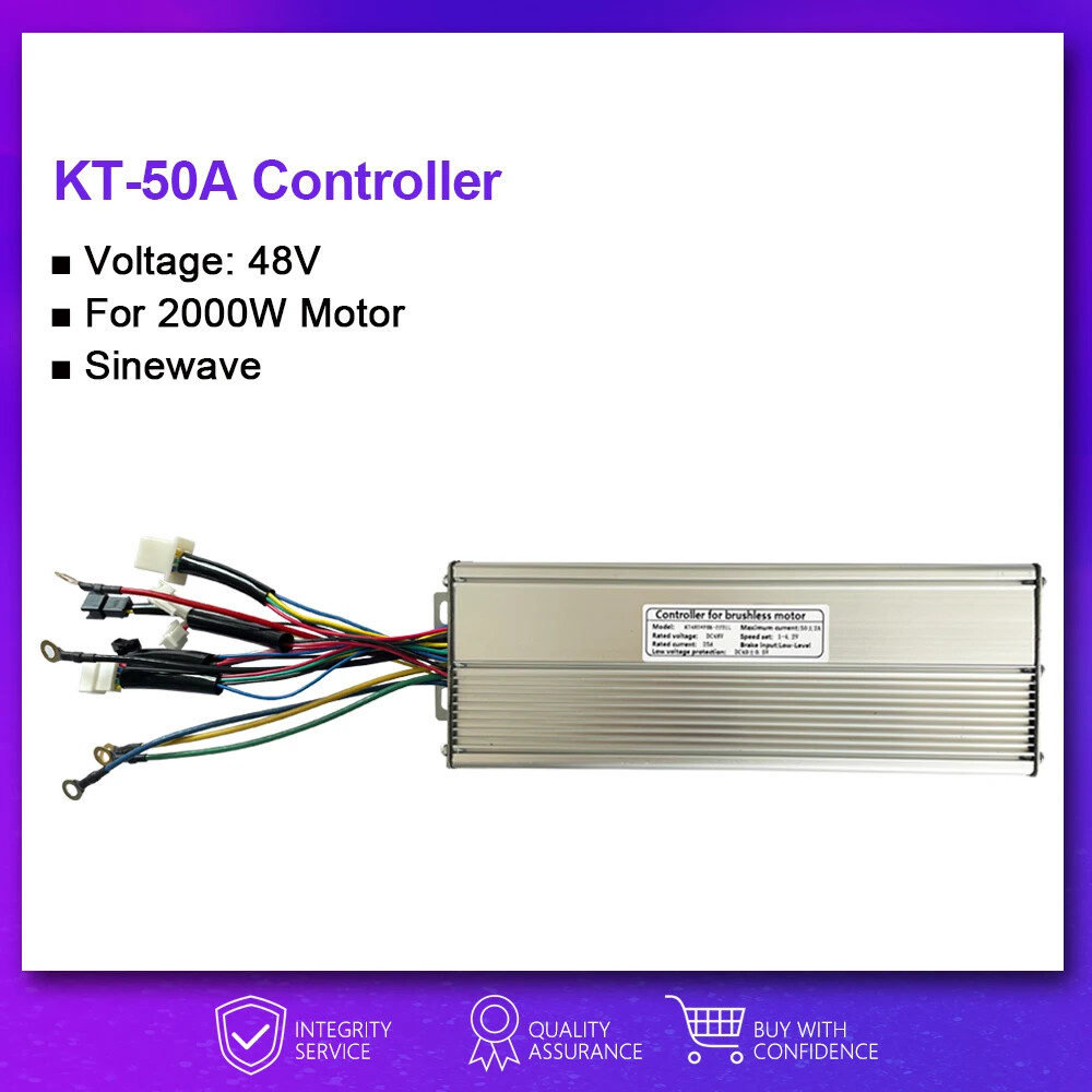 Brushless Motor Controller for E-bike 15A-50A 250W-3000W Wheel Motor Controller
