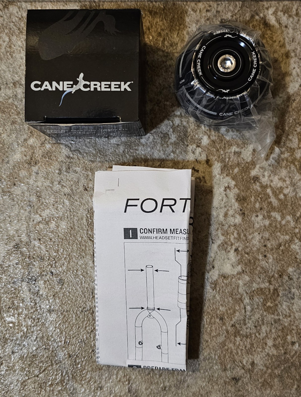 Cane Creek Forty ZeroStack ZS44 Tall 28.6mm Head Set