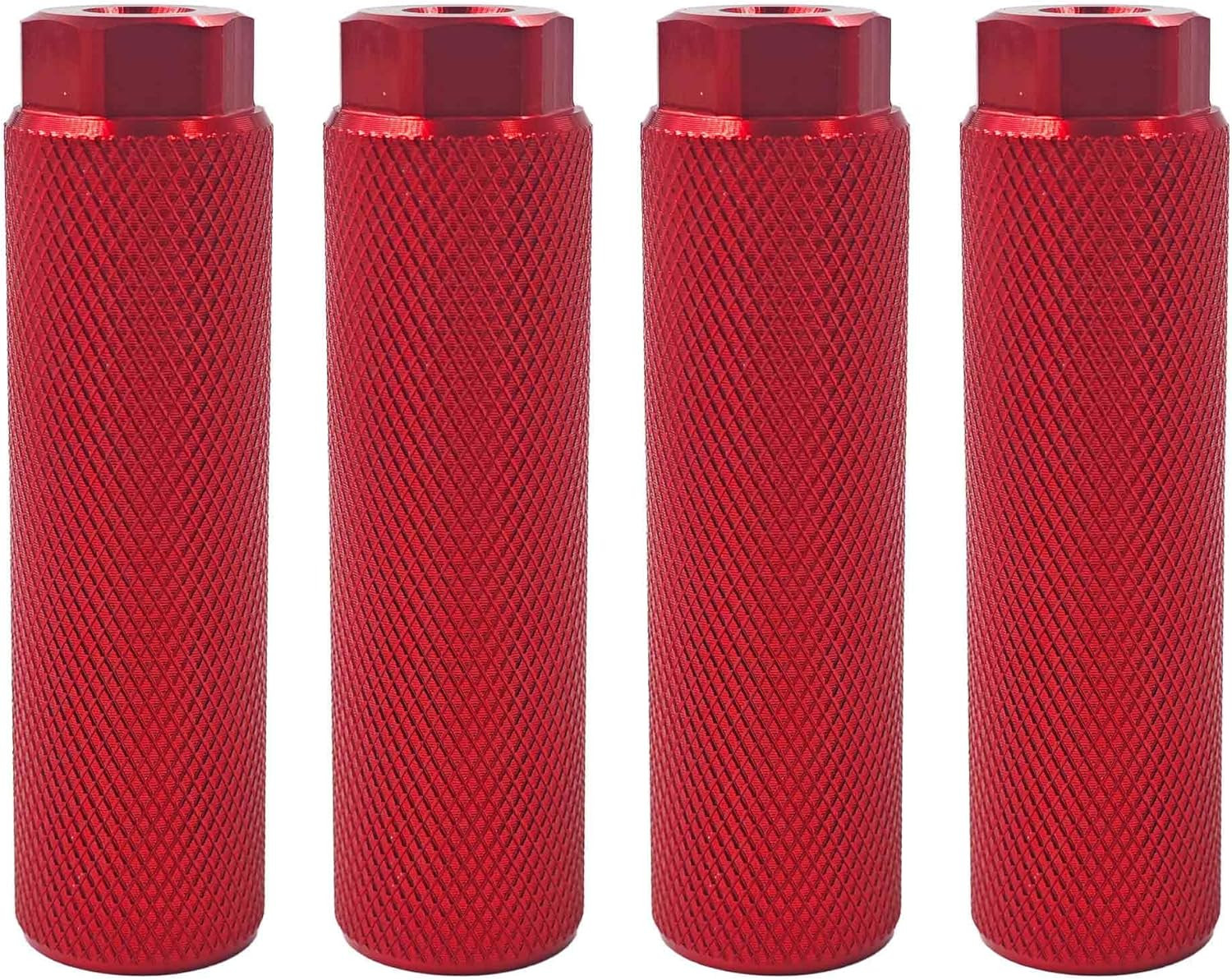 4Pcs Bike Pegs Aluminum Alloy Anti-Slip Bicycle Foot Pegs for BMX Mountain Bike