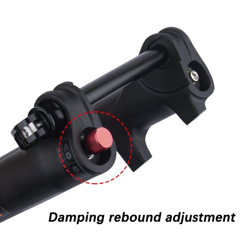 27.5 29in MTB Ebike Barrel Axle Air Pressure Suspension Fork Straight/Tapered