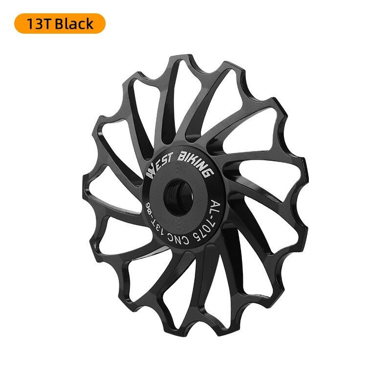 WEST BIKING Ceramic Rear Derailleur Pulley Bicycle 11T/13T Tension Pulley