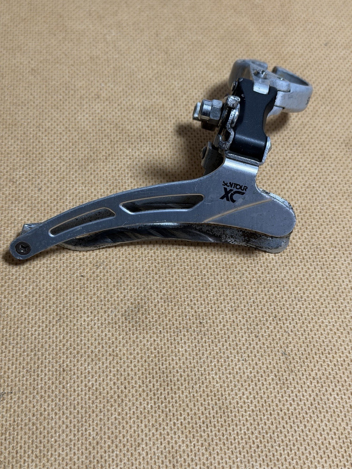Vintage Suntour XC FD-3500 Clamp-On 31.8 mm Front Derailleur – For Parts