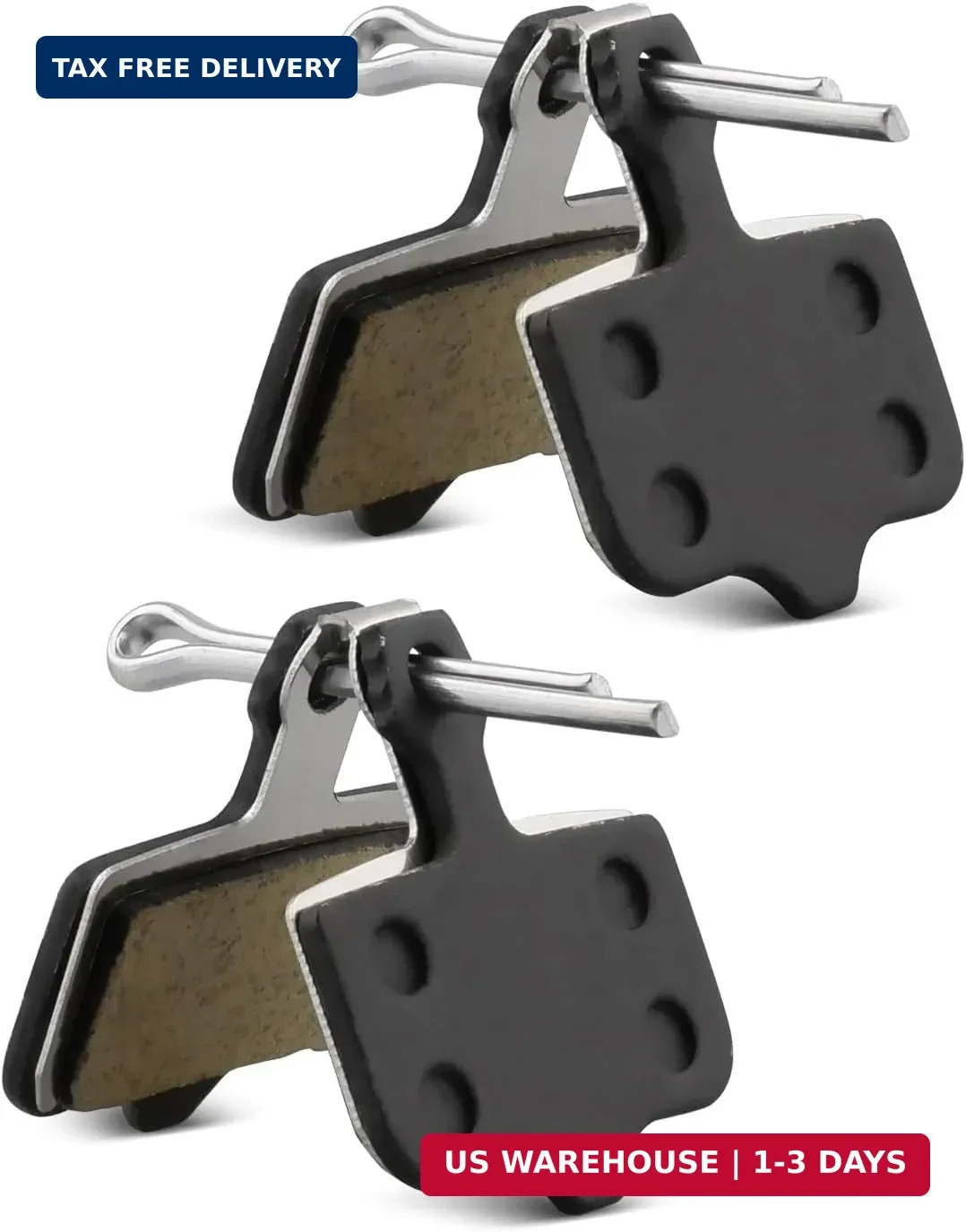 Brake Pads for Lectric XP Trike/Xpeak/Xpress/Xpedition/XP Lite/XP, Rear Front…
