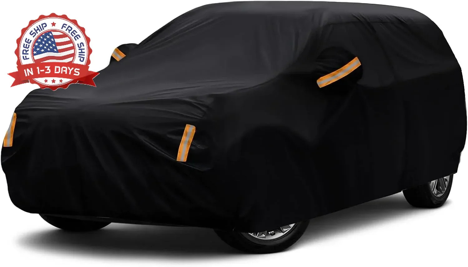 Waterproof SUV Car Cover All Weather Outdoor Durable Snow Dust UV Protection