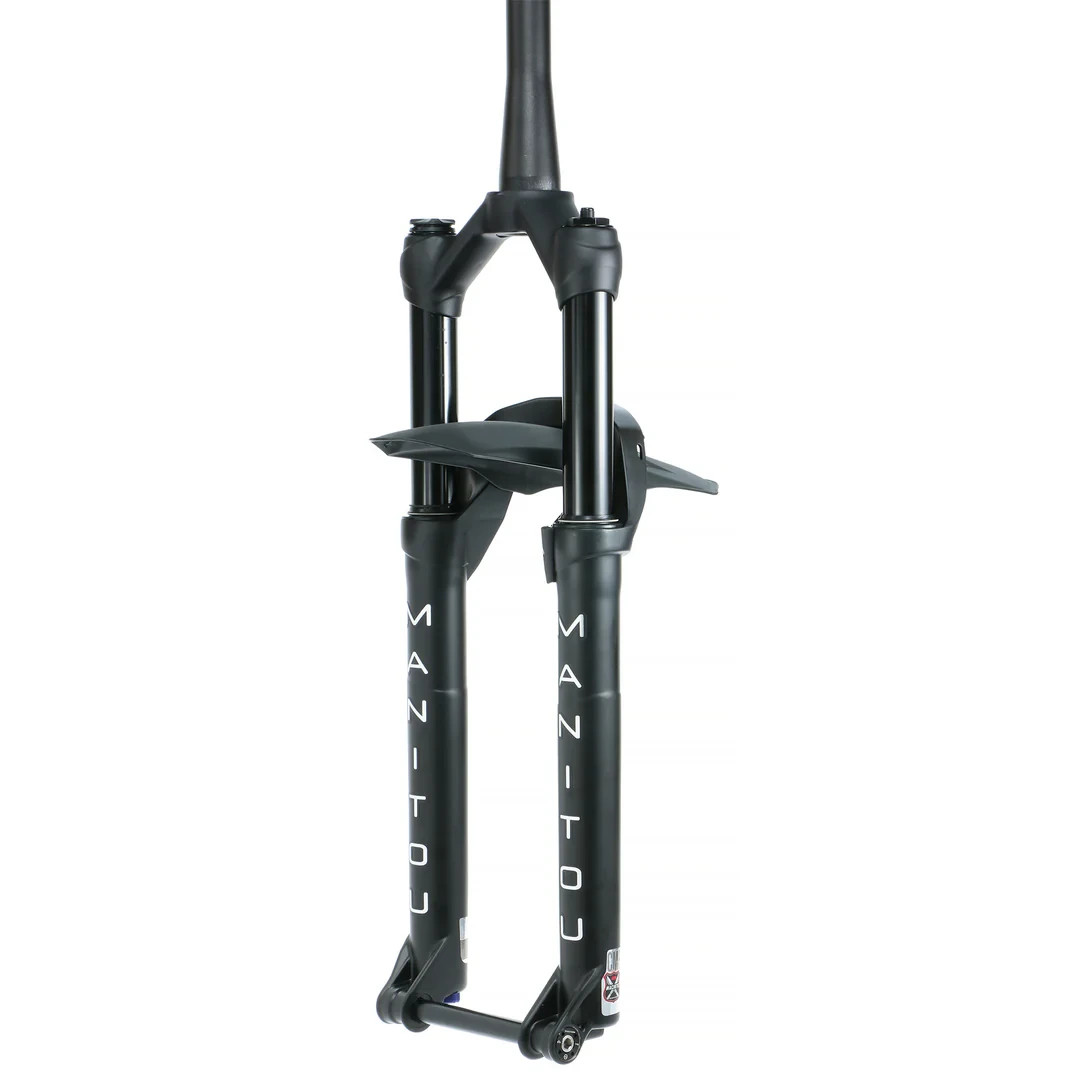 Manitou Machete Air Fork 27.5″ 120mm Black 44mm Offset Tapered 15x110mm NEW 5910