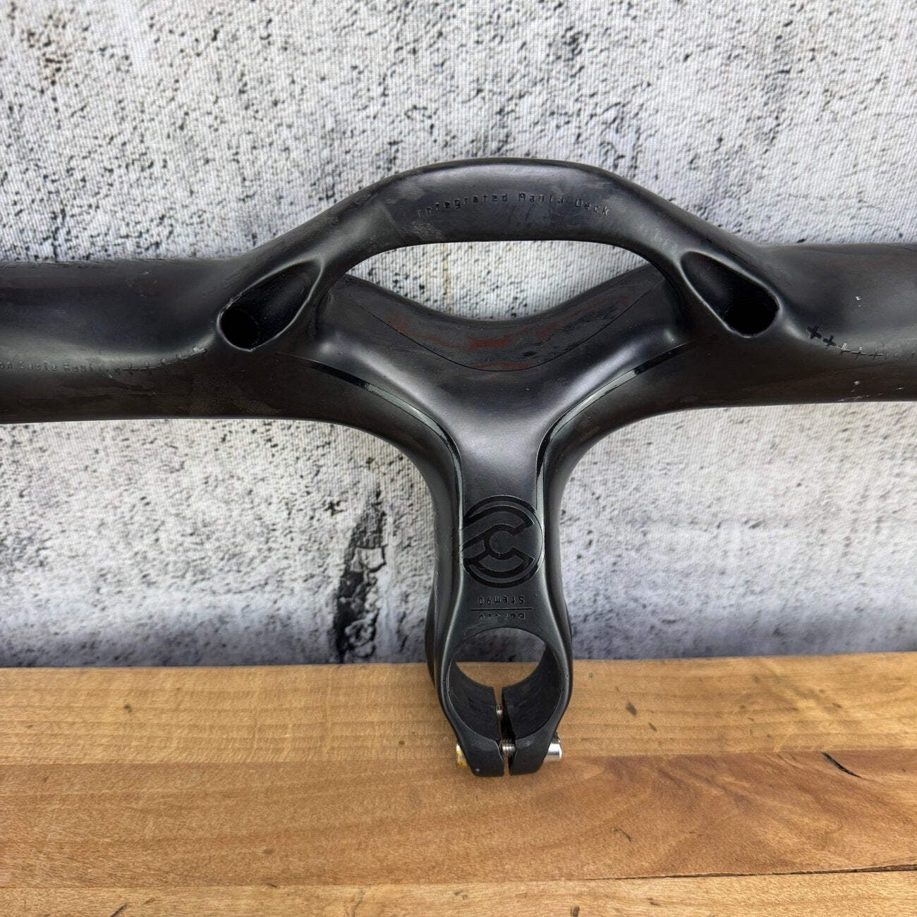 Cinelli Ram 3 Carbon 42cm x 90mm Carbon Bike Integrated Handlebar 353g