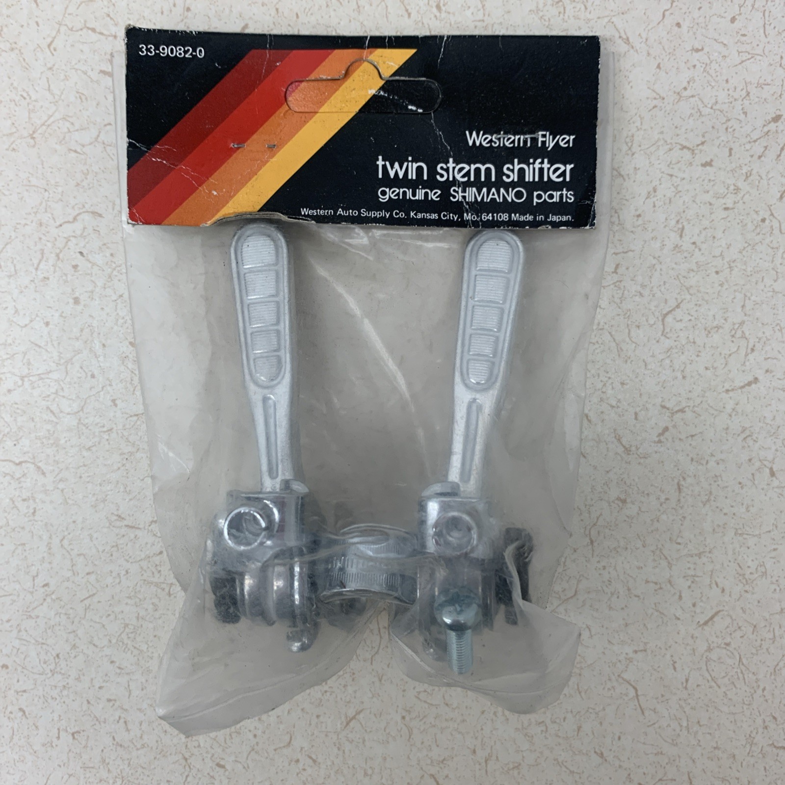 NEW Shimano Twin Stem Shifter Road Bike Friction Shifter Stem Clamp-On Vintage