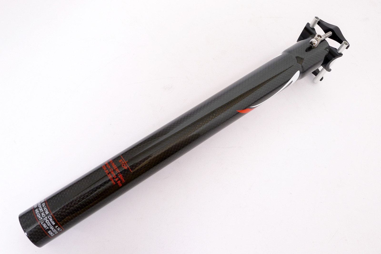 mr-ride 148g,34.9×350 Climax SP02B 3K gloss carbon Seatpost bike Road MTB Black