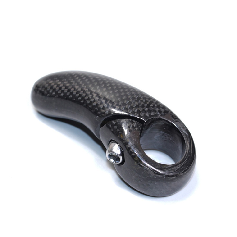 22.2mm Carbon Fiber Bike Bar End Racing Cycling MTB Road Bicycle Handlebar Grip