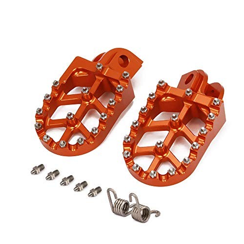 Motorcycle Foot Pegs Footpegs Footrests Foot Pedals Rests CNC for SX XC EXC