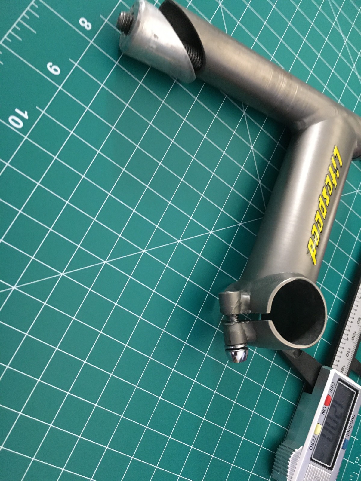 LITESPEED 1″ Titanium Quill Stem Ti 120.0mm Length 26.0mm Clamp 22.2 Vintage