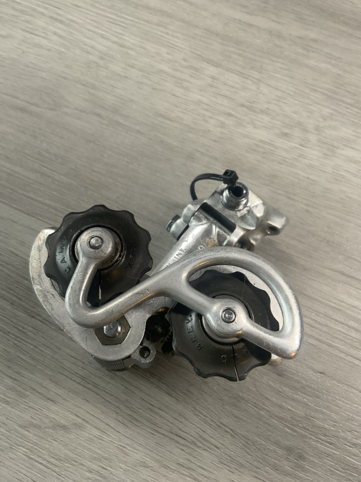 CAMPAGNOLO NUOVO RECORD DERAILLEUR SET SHORT CAGE PATENT 1ST GEN CLAMP 28.6 MM